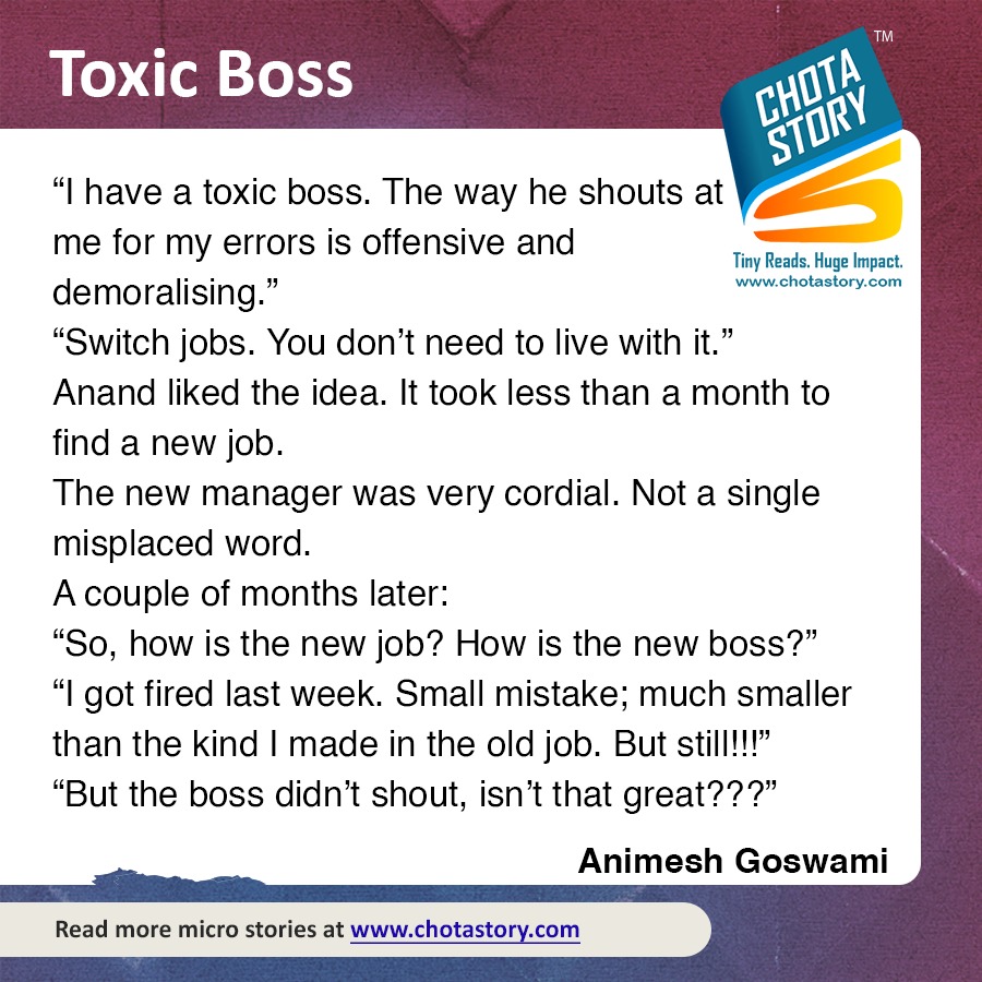Toxic Boss